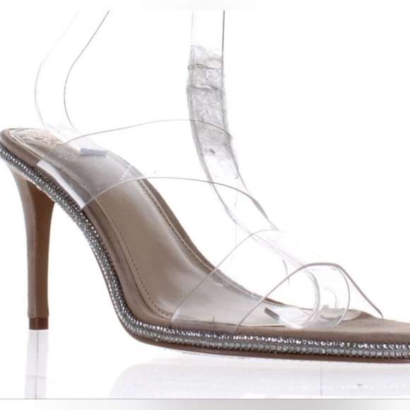 🎀Clearance🎀 NEW BCBG Jordie Clear Sandals clear straps, cushioned soles Size 8 - Picture 6 of 6